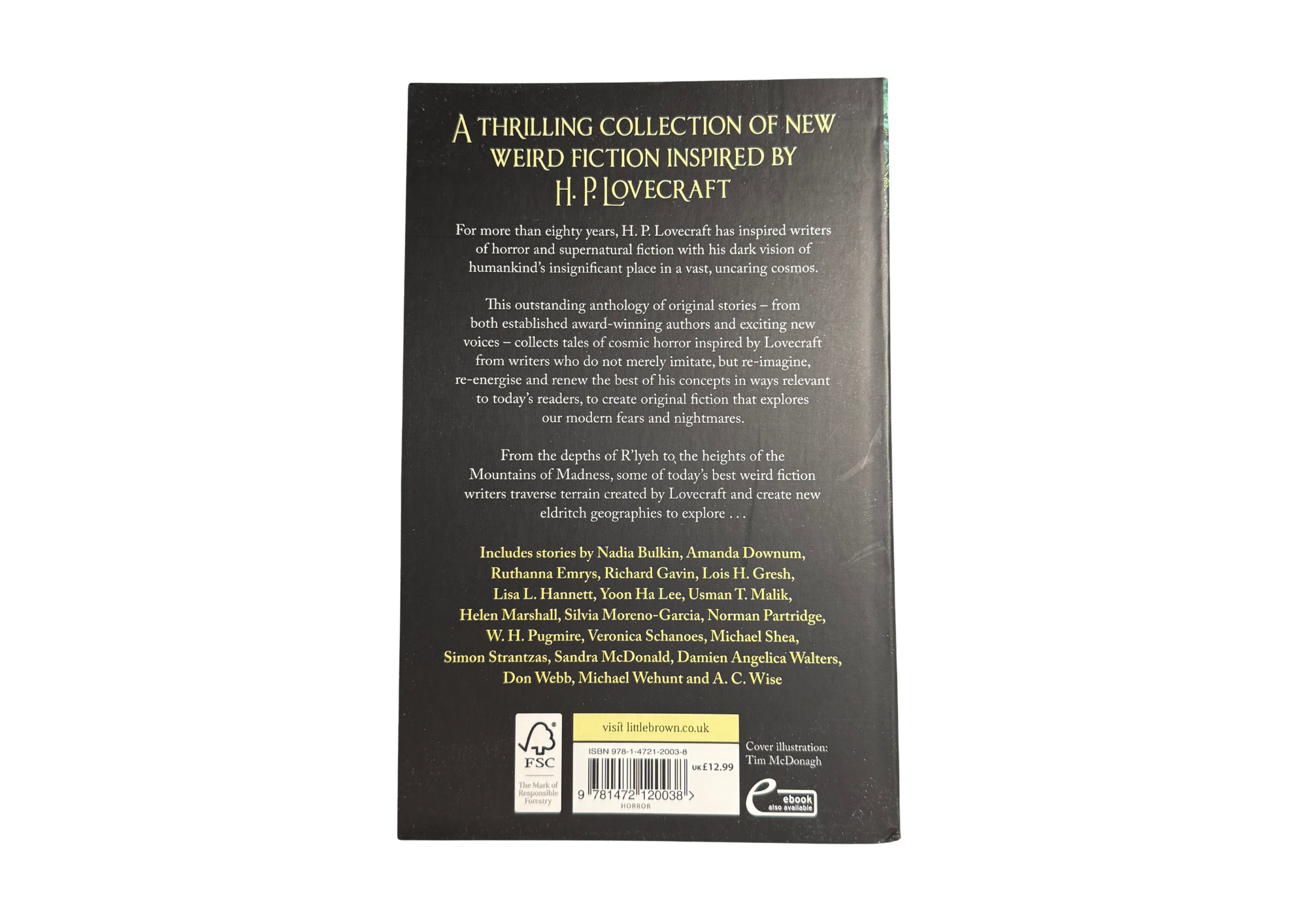 The Mammoth Book of Cthulhu: New Lovecraftian Fiction by Paula Guran