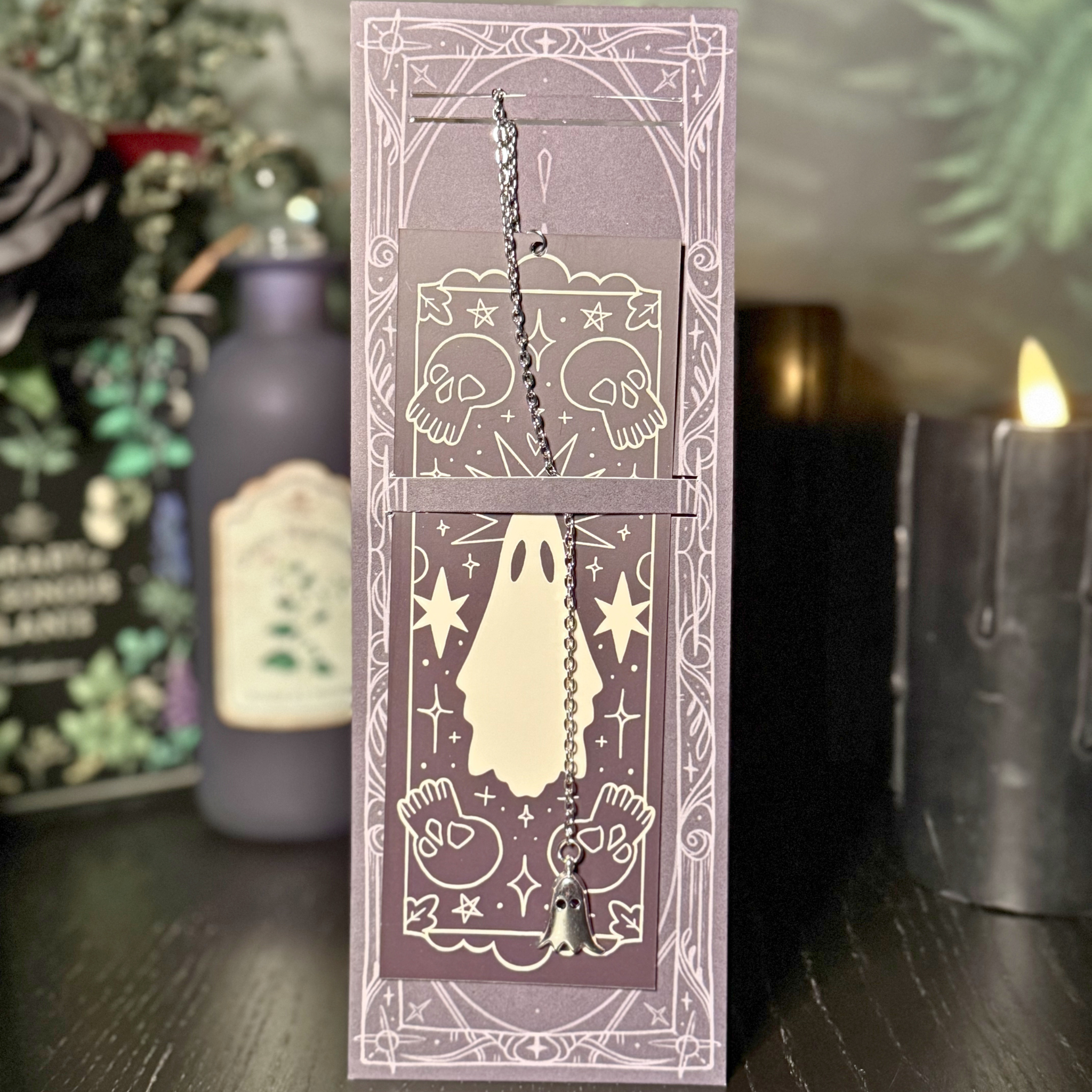 Ghosty Chain Bookmark by Tied Fates