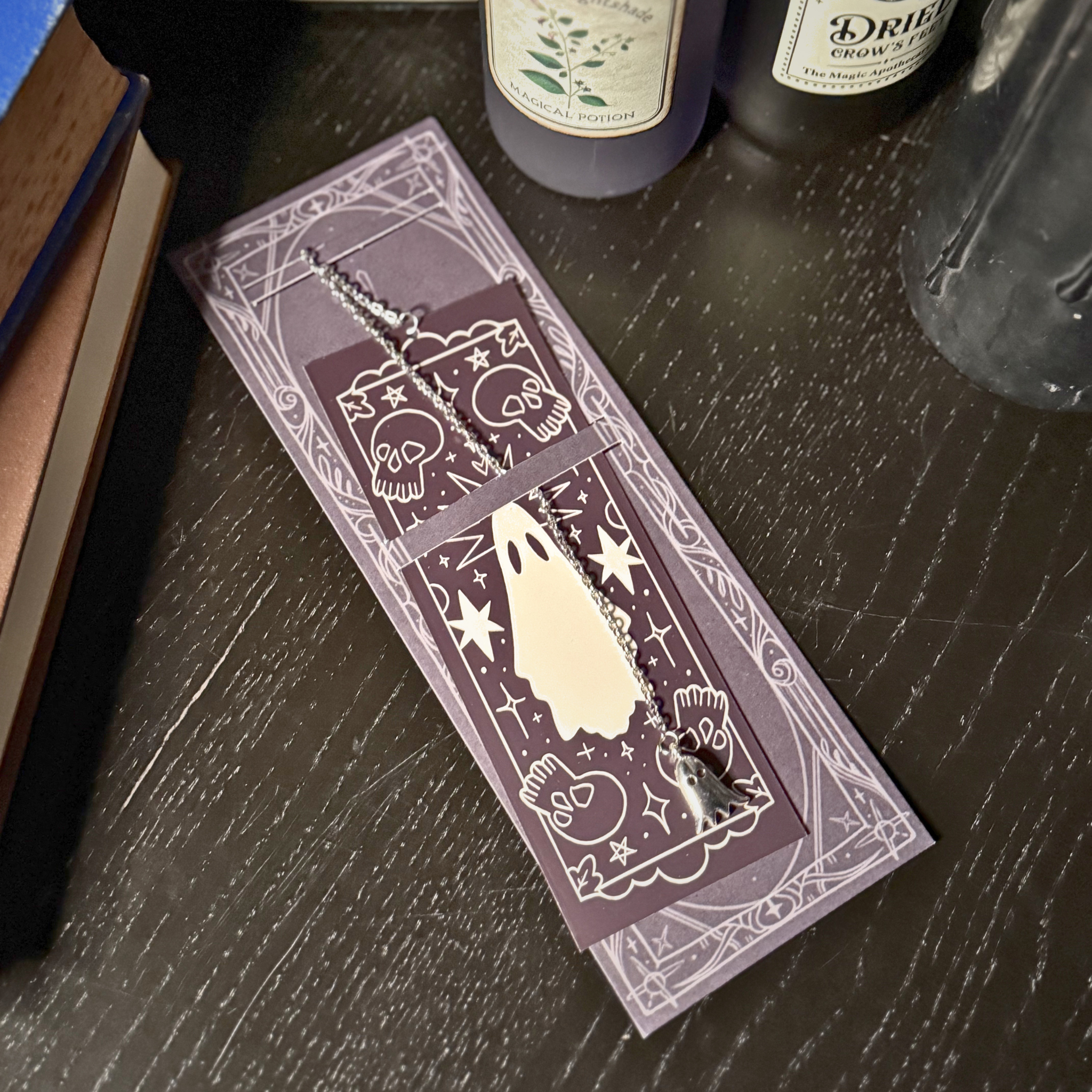 Ghosty Chain Bookmark by Tied Fates