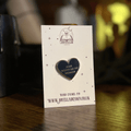 Men Written By Women Heart Hard Enamel Pin