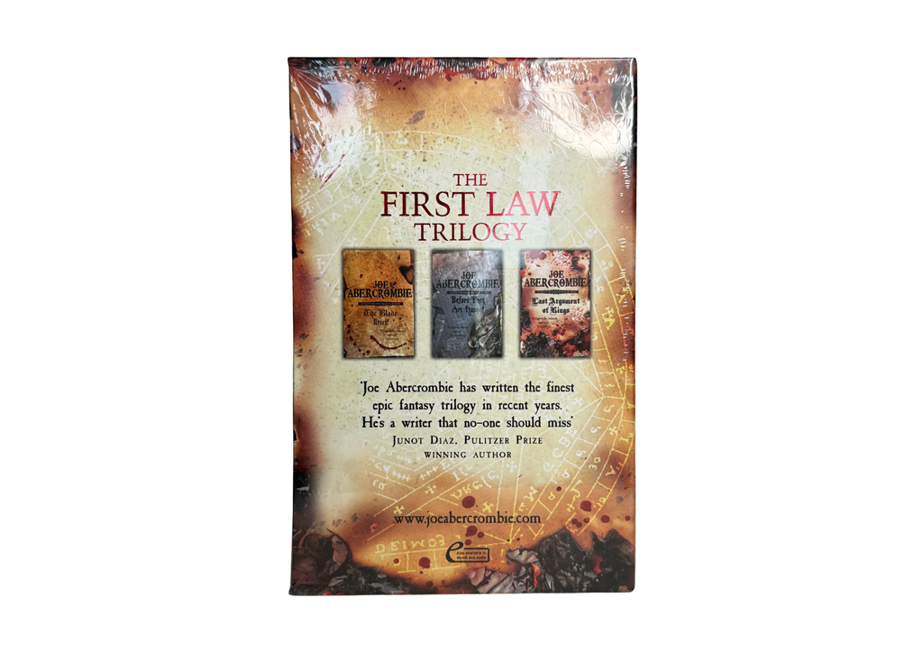 The First Law Trilogy Boxed Set : The Blade Itself, Before They Are Hanged, Last Argument of Kings by Joe Abercrombie