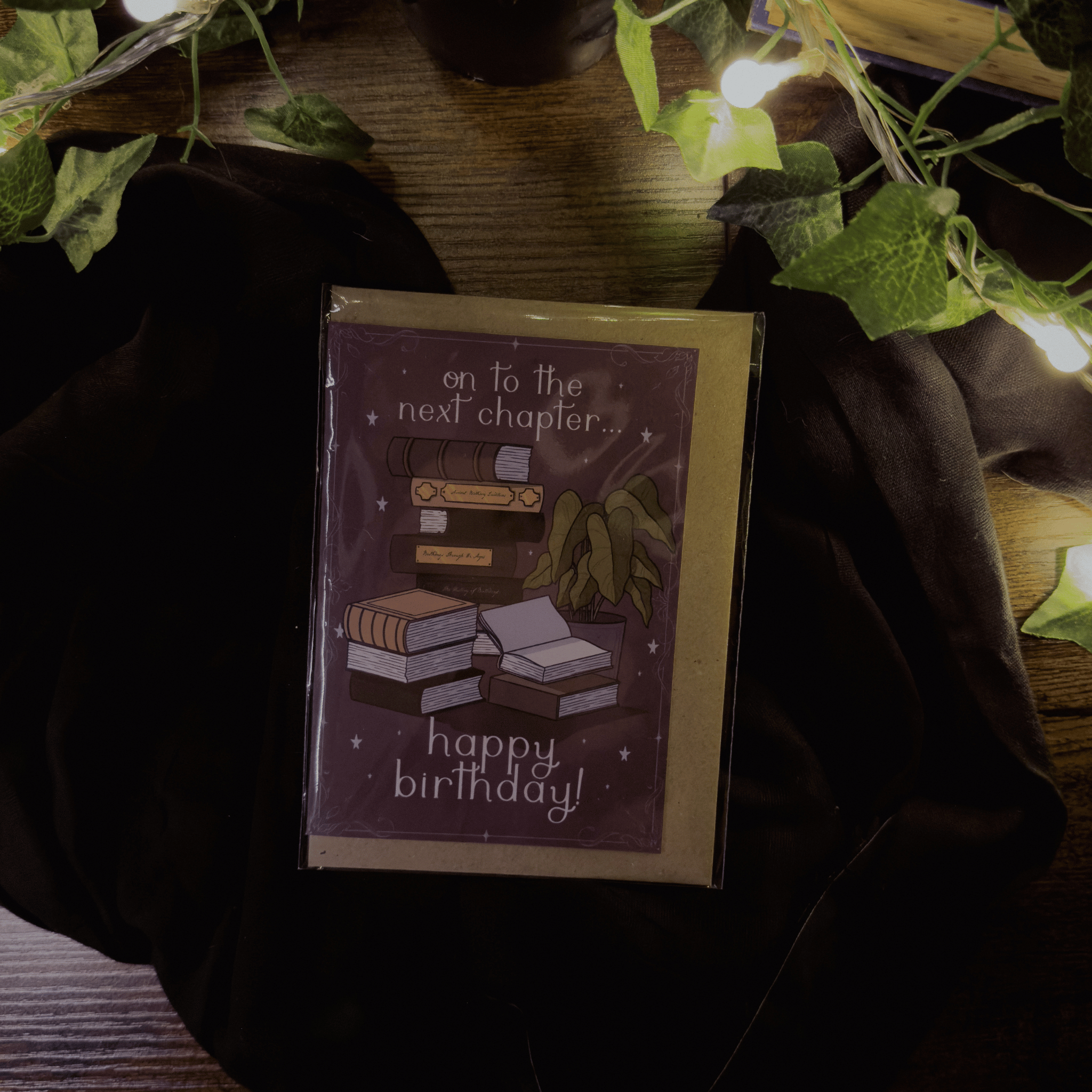 Next Chapter Birthday Card by Tied Fates