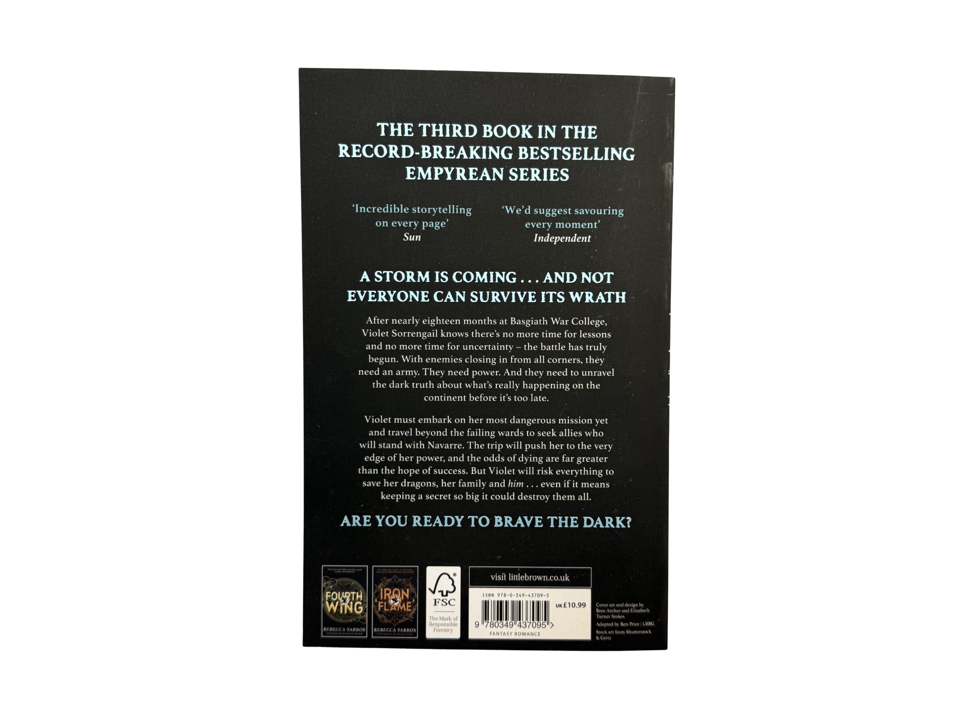 Onyx Storm - Rebecca Yarros (Book 3)