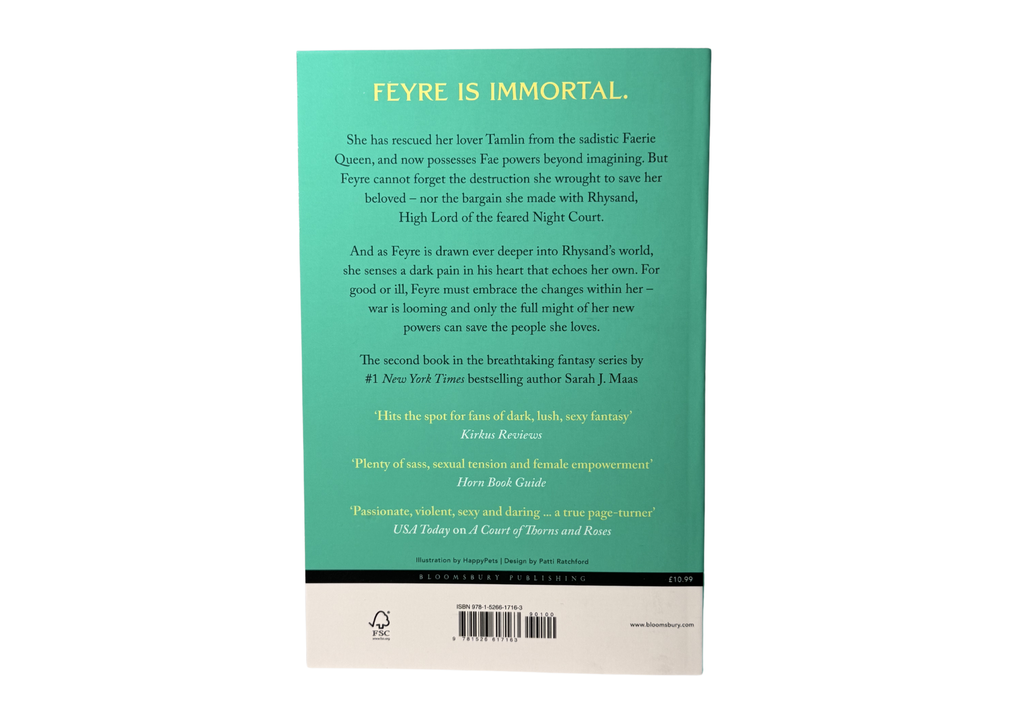 A Court of Mist and Fury by Sarah J. Maas (Book 2)