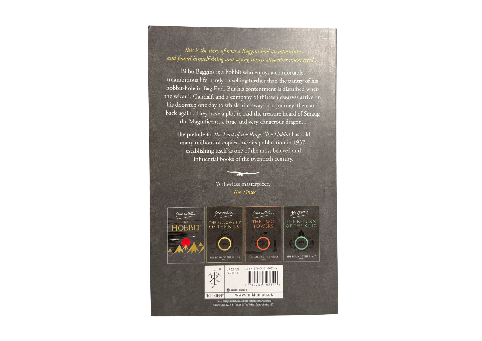 The Hobbit by J.R.R. Tolkien