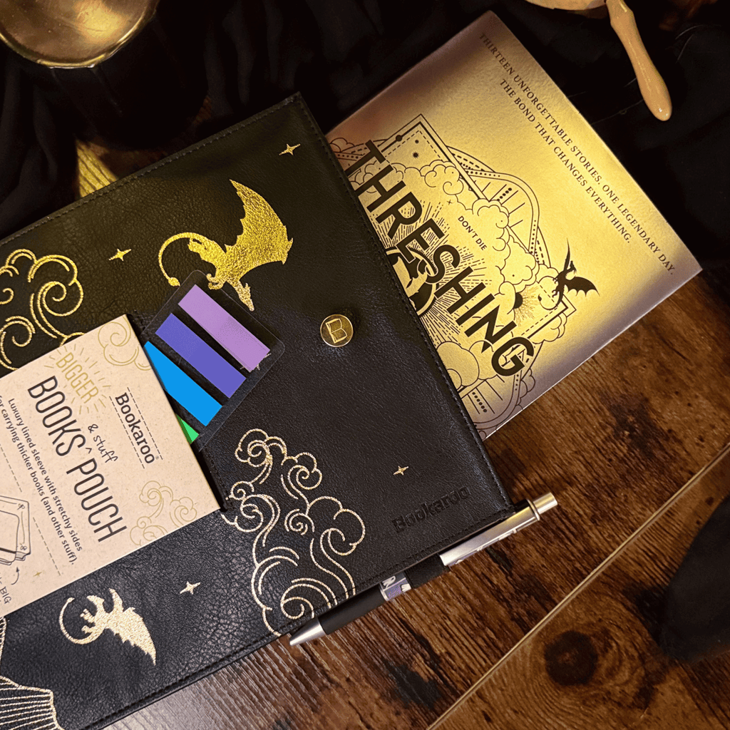 Bookaroo Dragon Books & Stuff Pouch