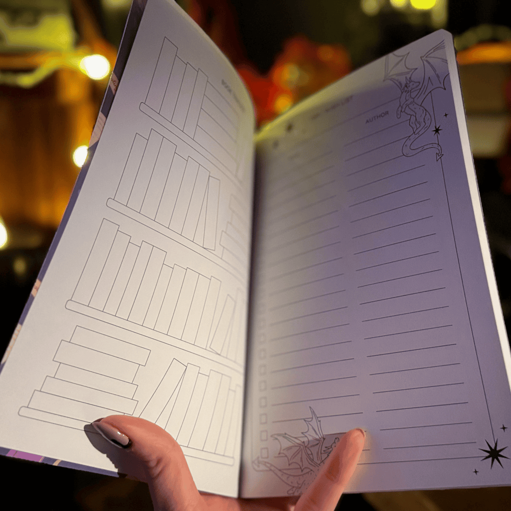 Cosy Quest Dragon Reading Journal