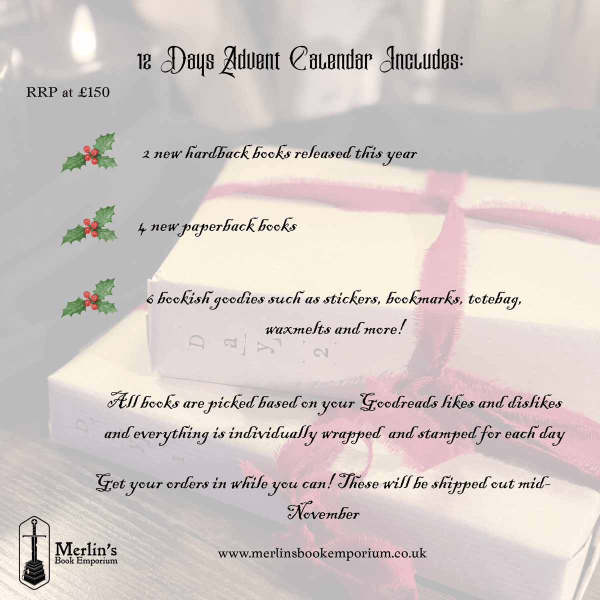 Bookish Advent Calendar 2026