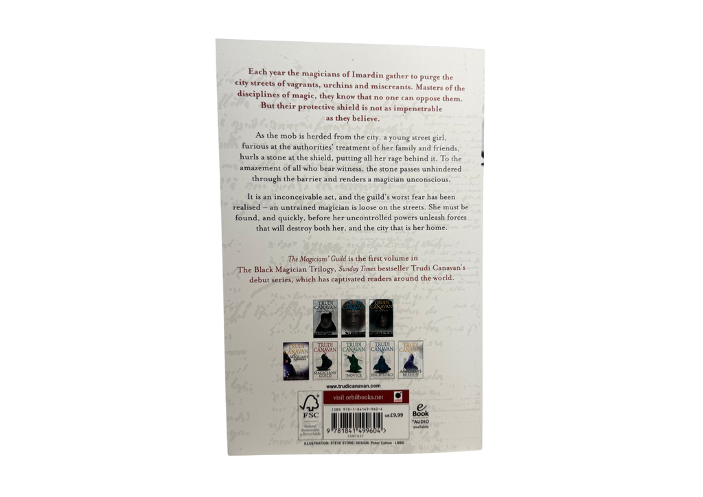 The Magicians' Guild by Trudi Canavan (Book 1 of The Black Magician Trilogy)