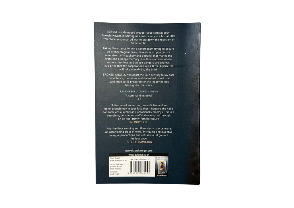 Broken Angels by Richard Morgan (Book 2 Altered Carbon)