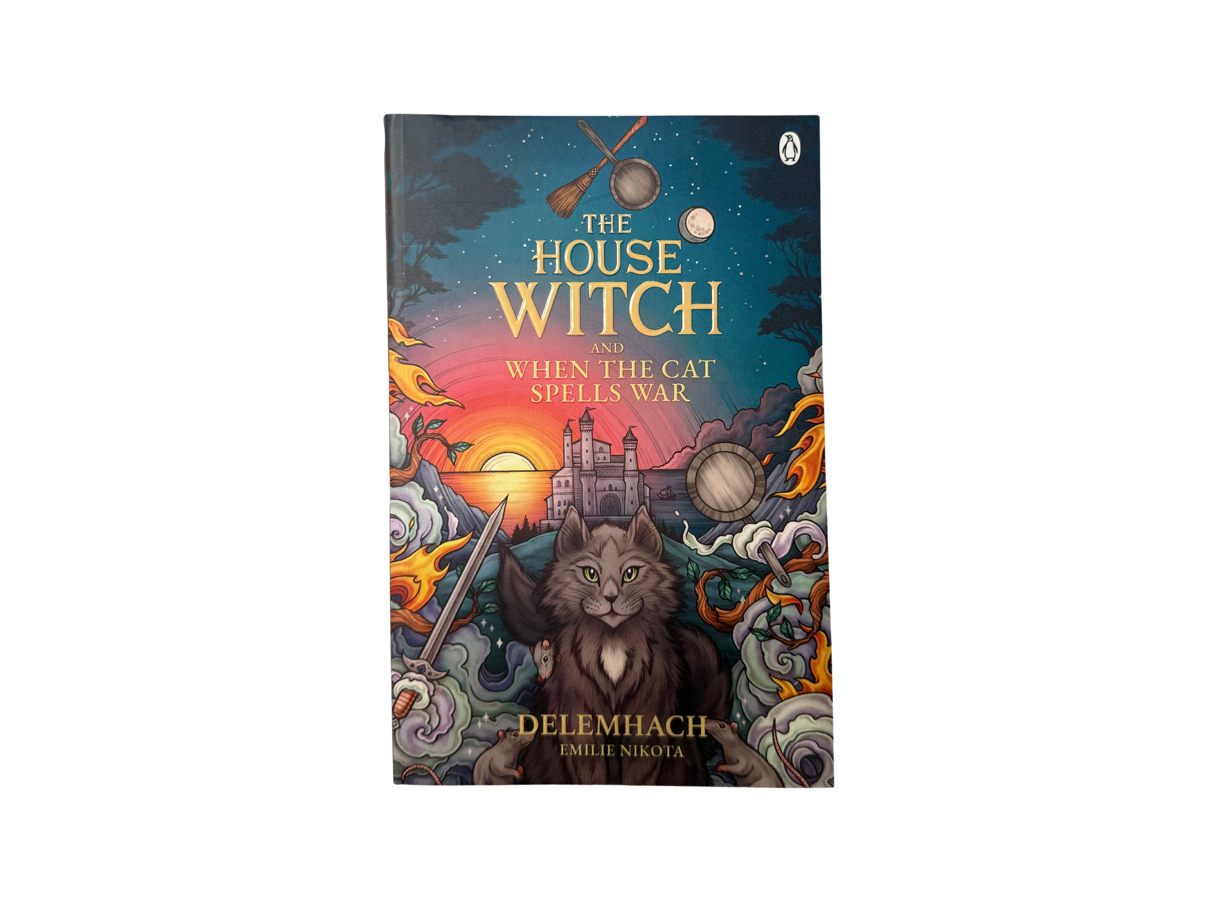 The House Witch and When The Cat Spells War by Emilie Nikota (Book 3)