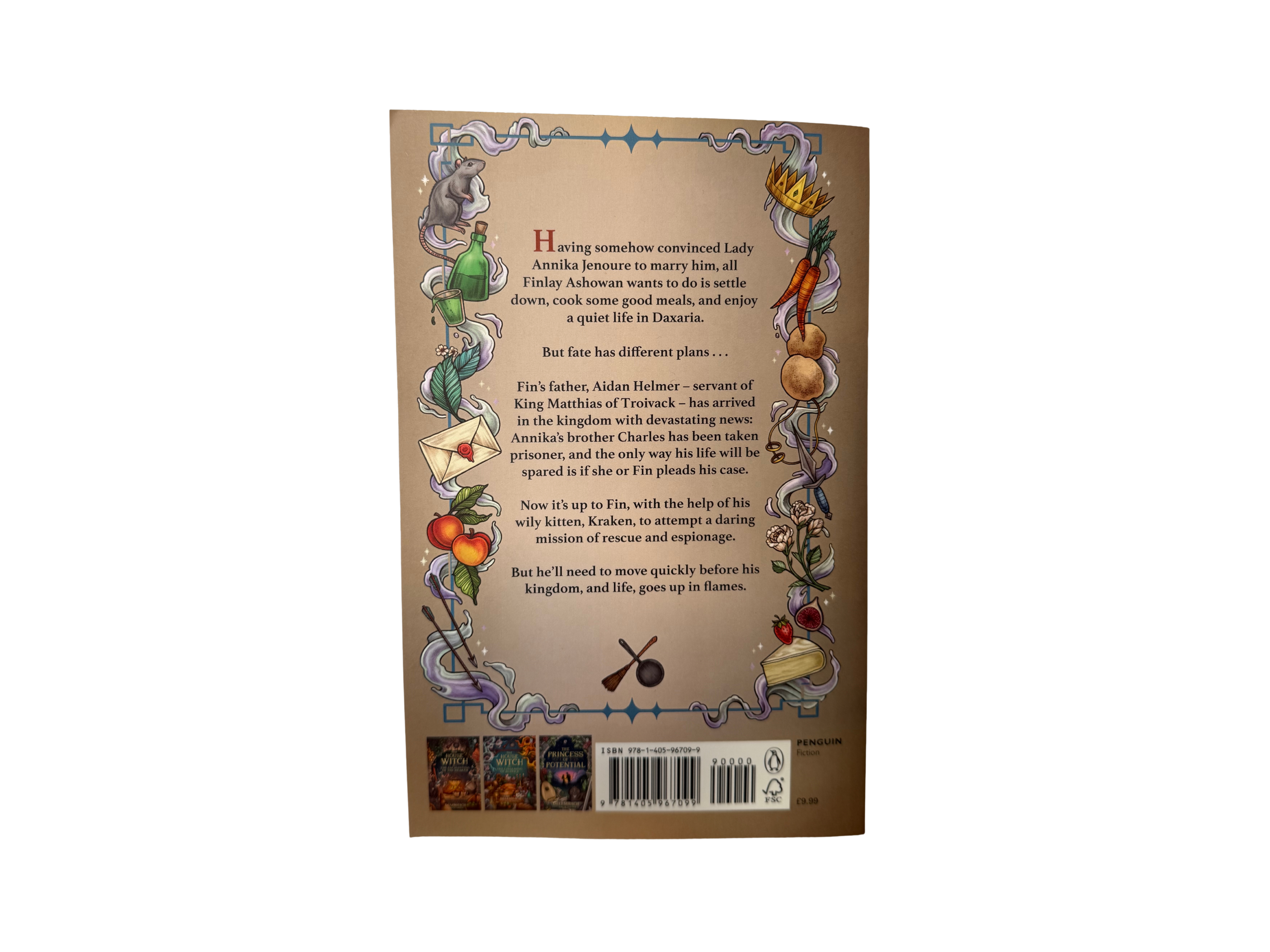 The House Witch and When The Cat Spells War by Emilie Nikota (Book 3)