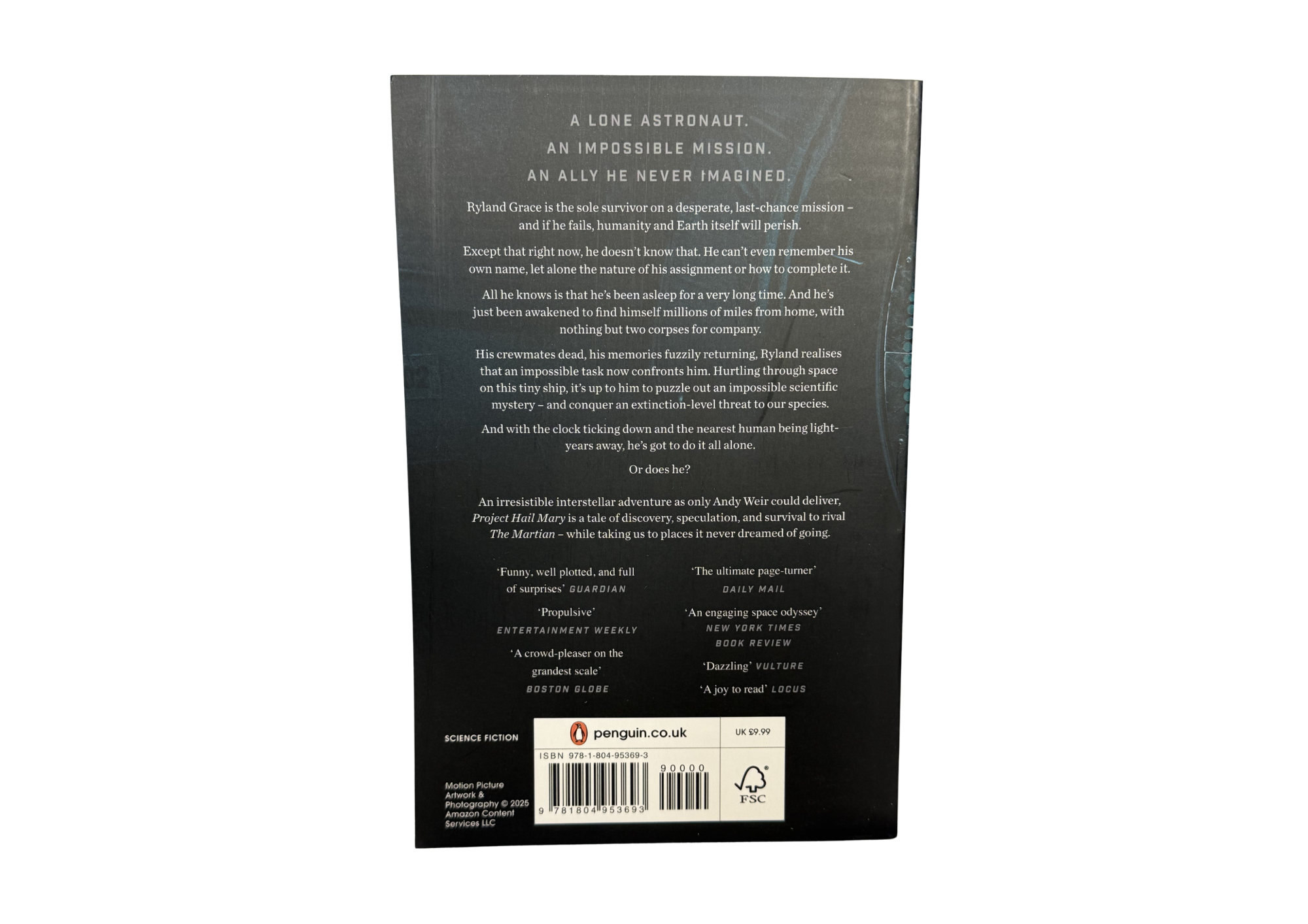 Project Hail Mary by Andy Weir