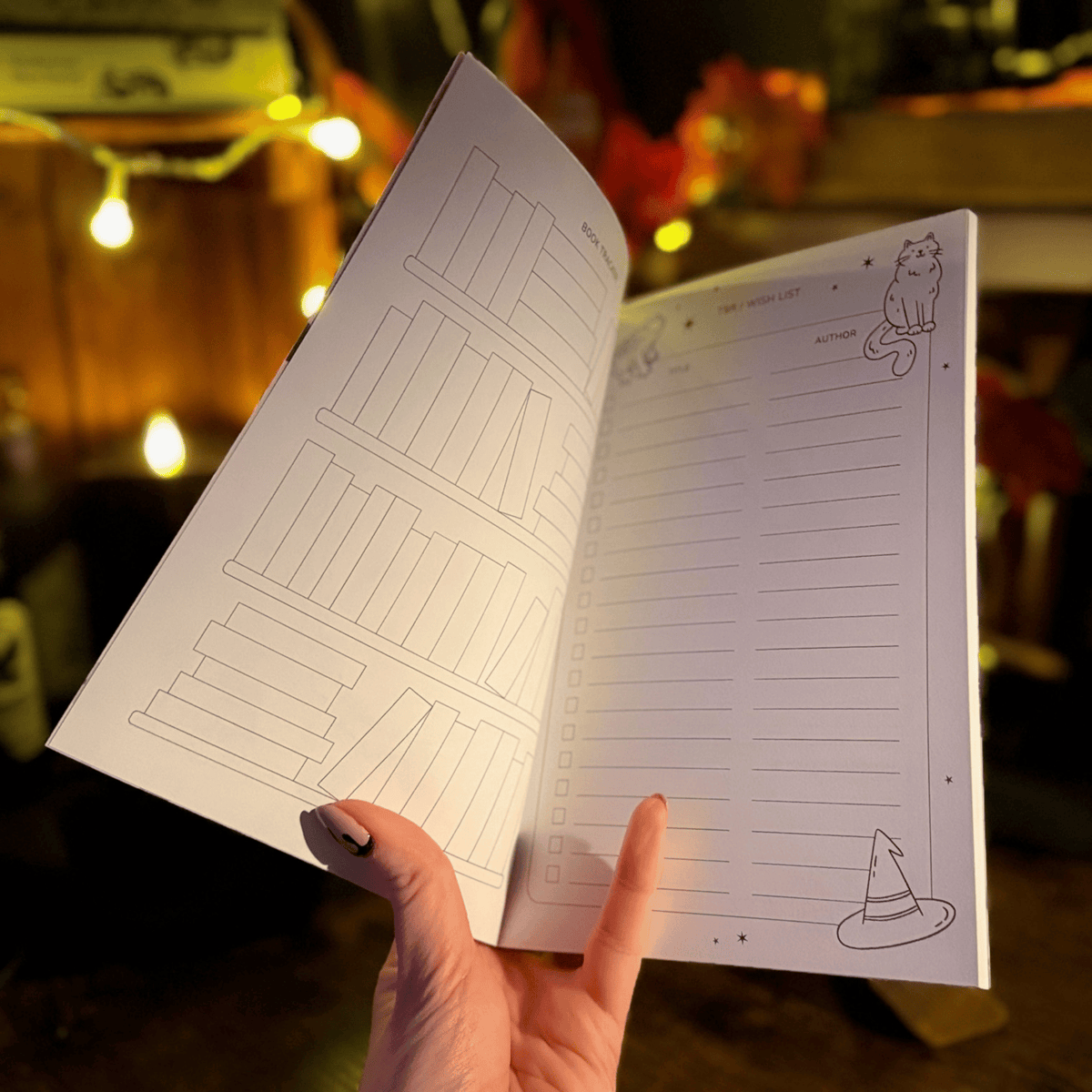 Whimsy Witch Reading Journal