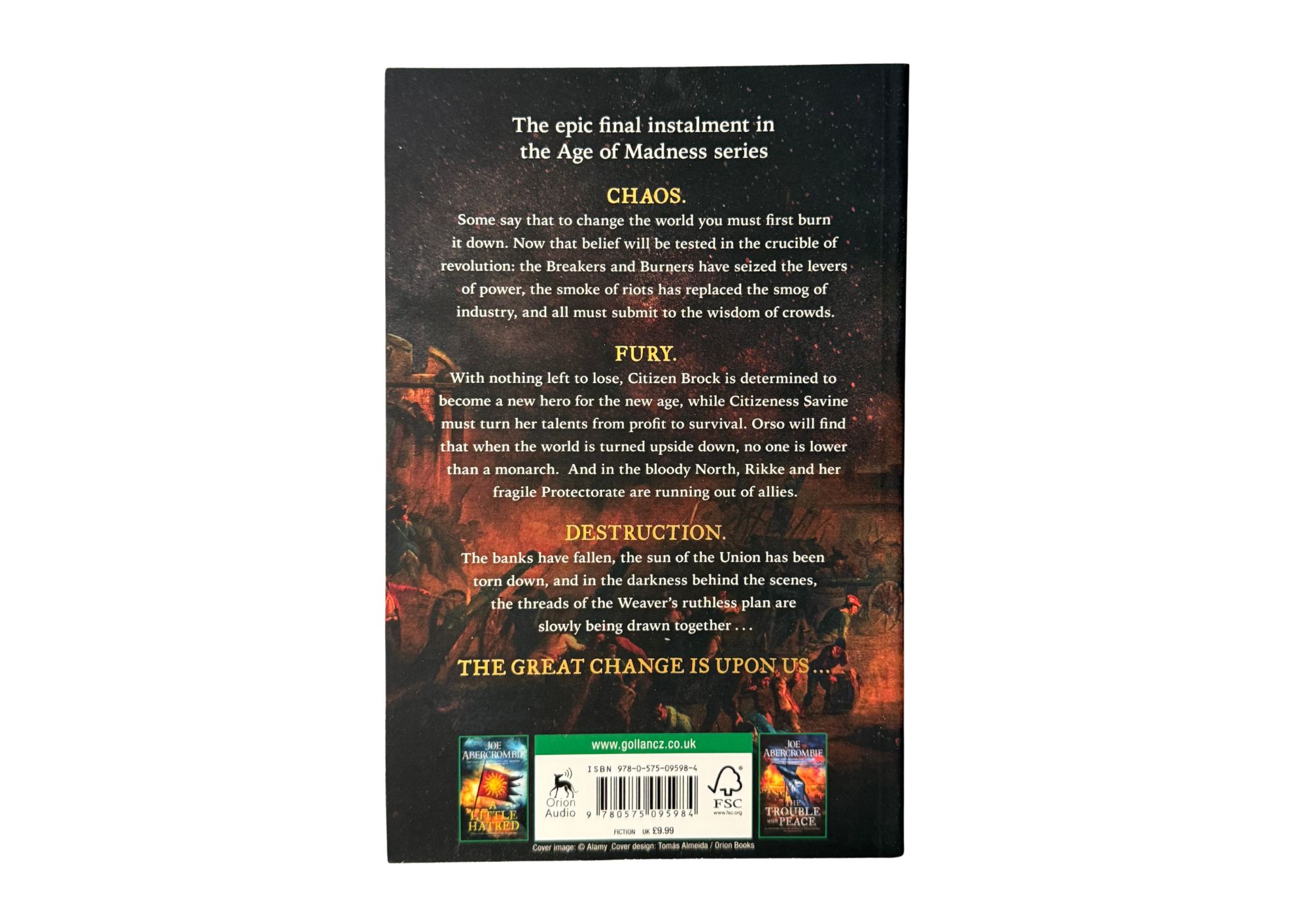 The Wisdom of Crowds by Joe Abercrombie (Book 3)