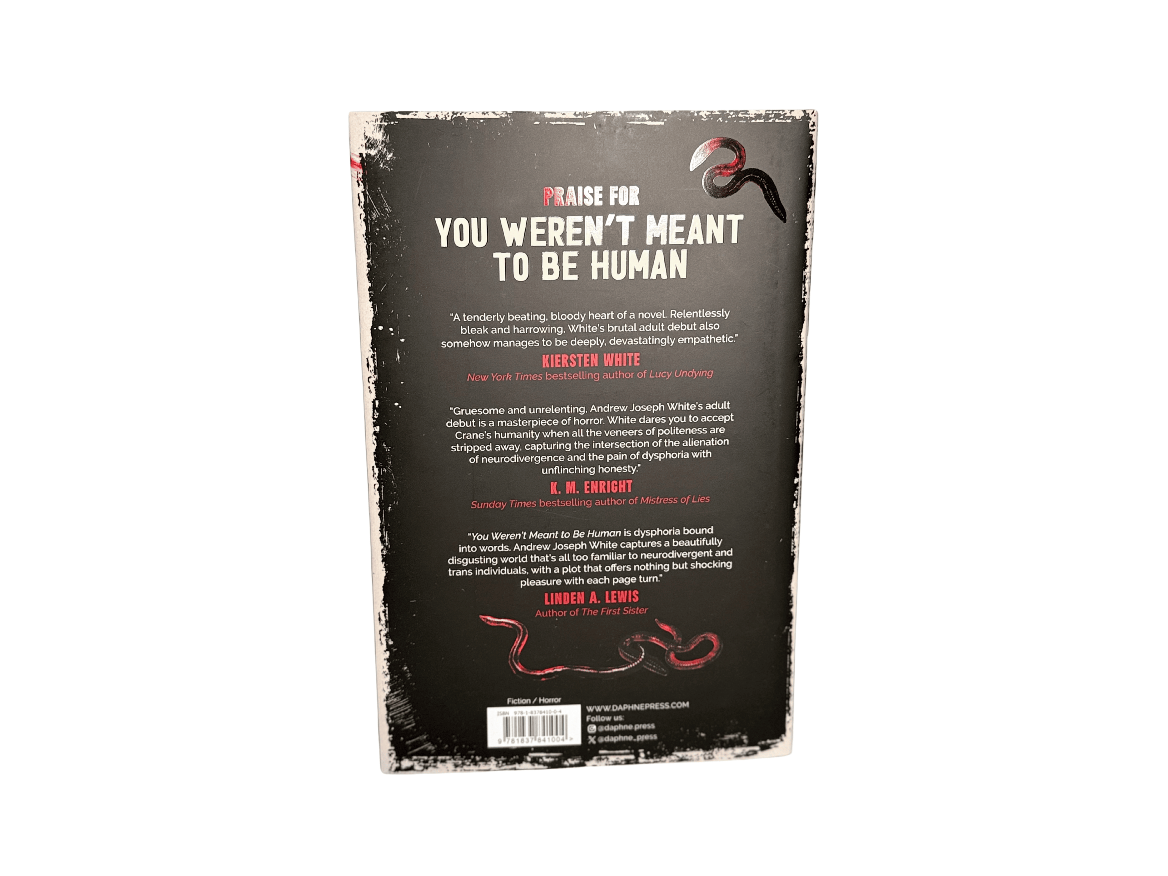 You Weren't Meant To Be Human by Andrew Joseph White