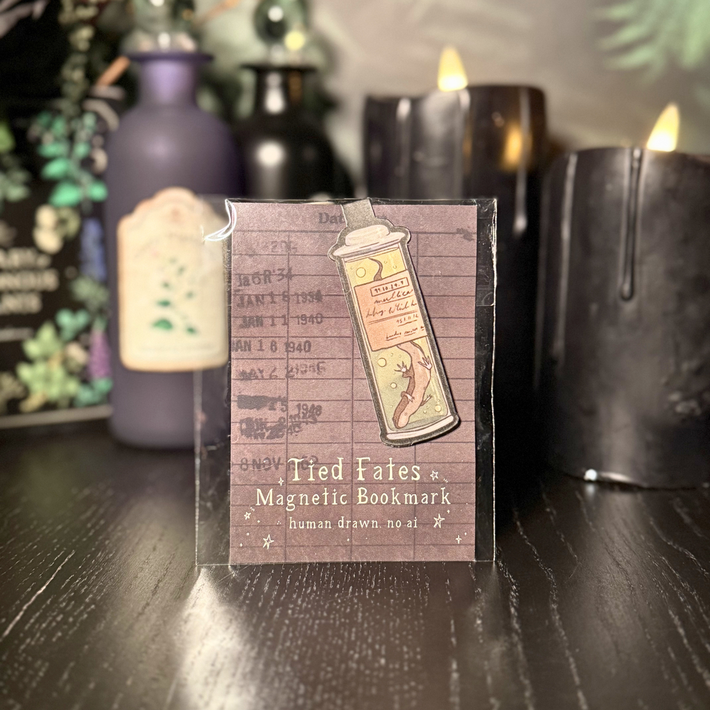 Oddity Jar Magnetic Bookmark - Preserved Curiosity Edition by Tied Fates