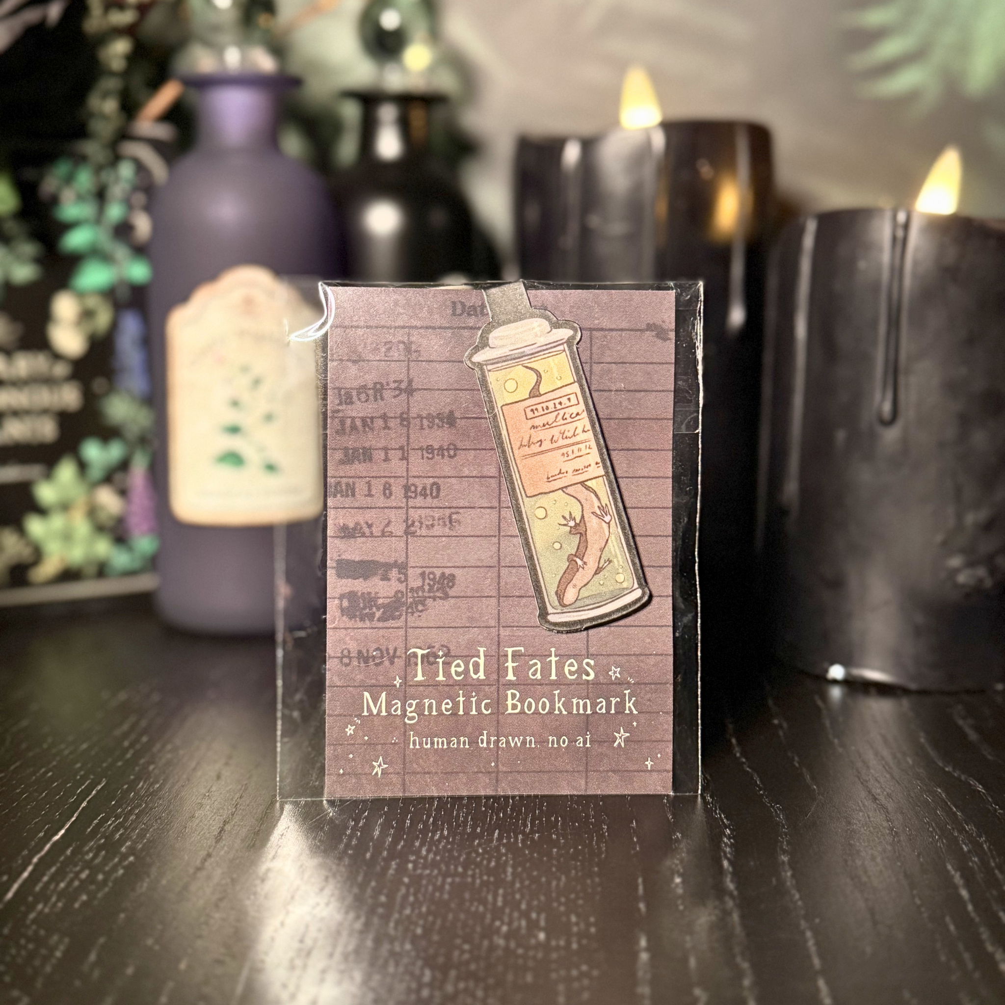 Oddity Jar Magnetic Bookmark - Preserved Curiosity Edition by Tied Fates
