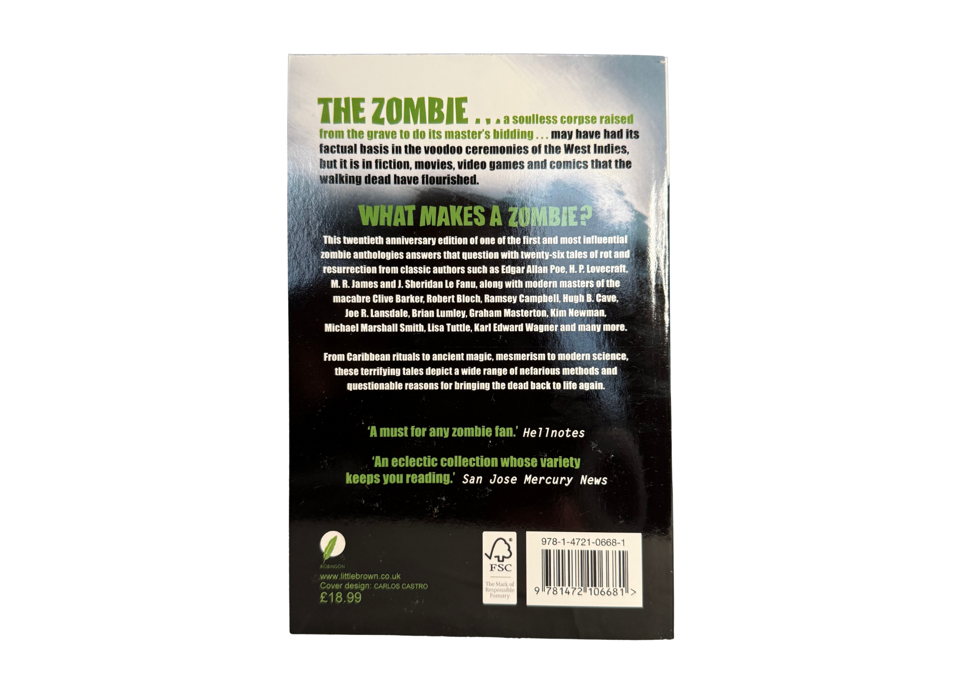 The Mammoth Book of Zombies by Stephen Jones