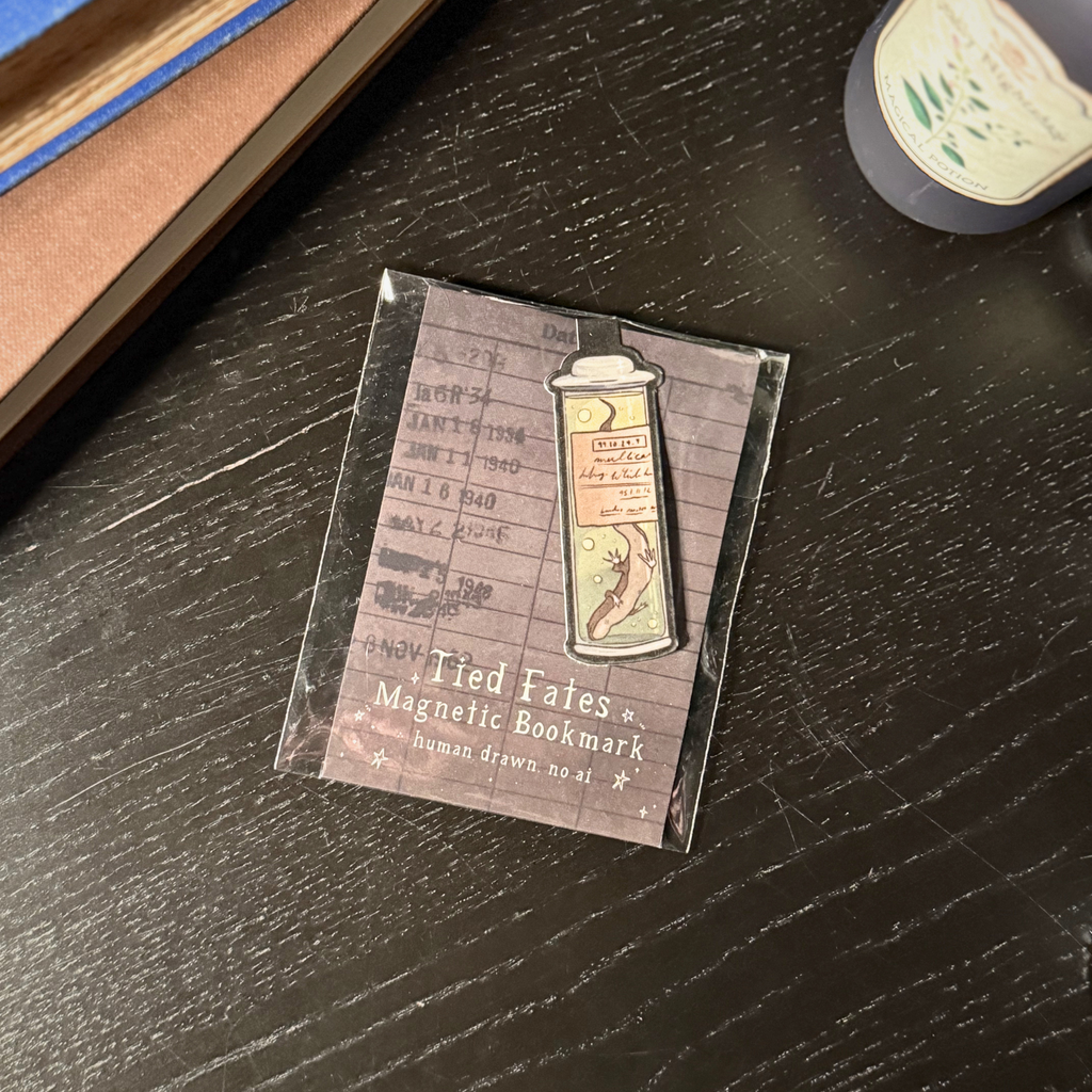 Oddity Jar Magnetic Bookmark - Preserved Curiosity Edition by Tied Fates