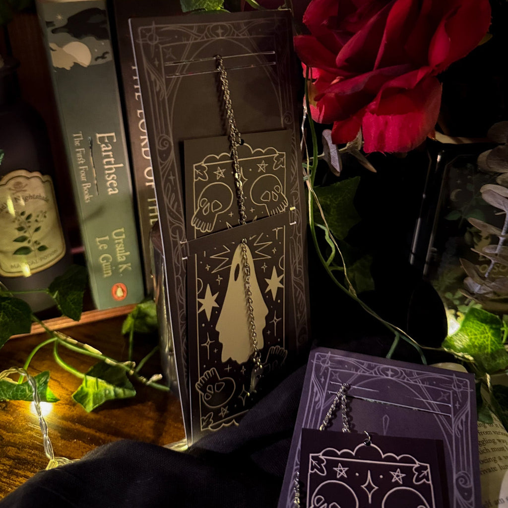 Ghosty Chain Bookmark by Tied Fates