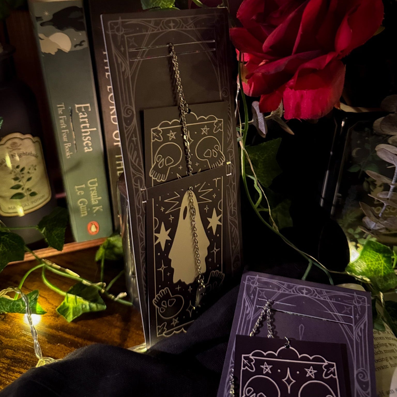 Ghosty Chain Bookmark by Tied Fates
