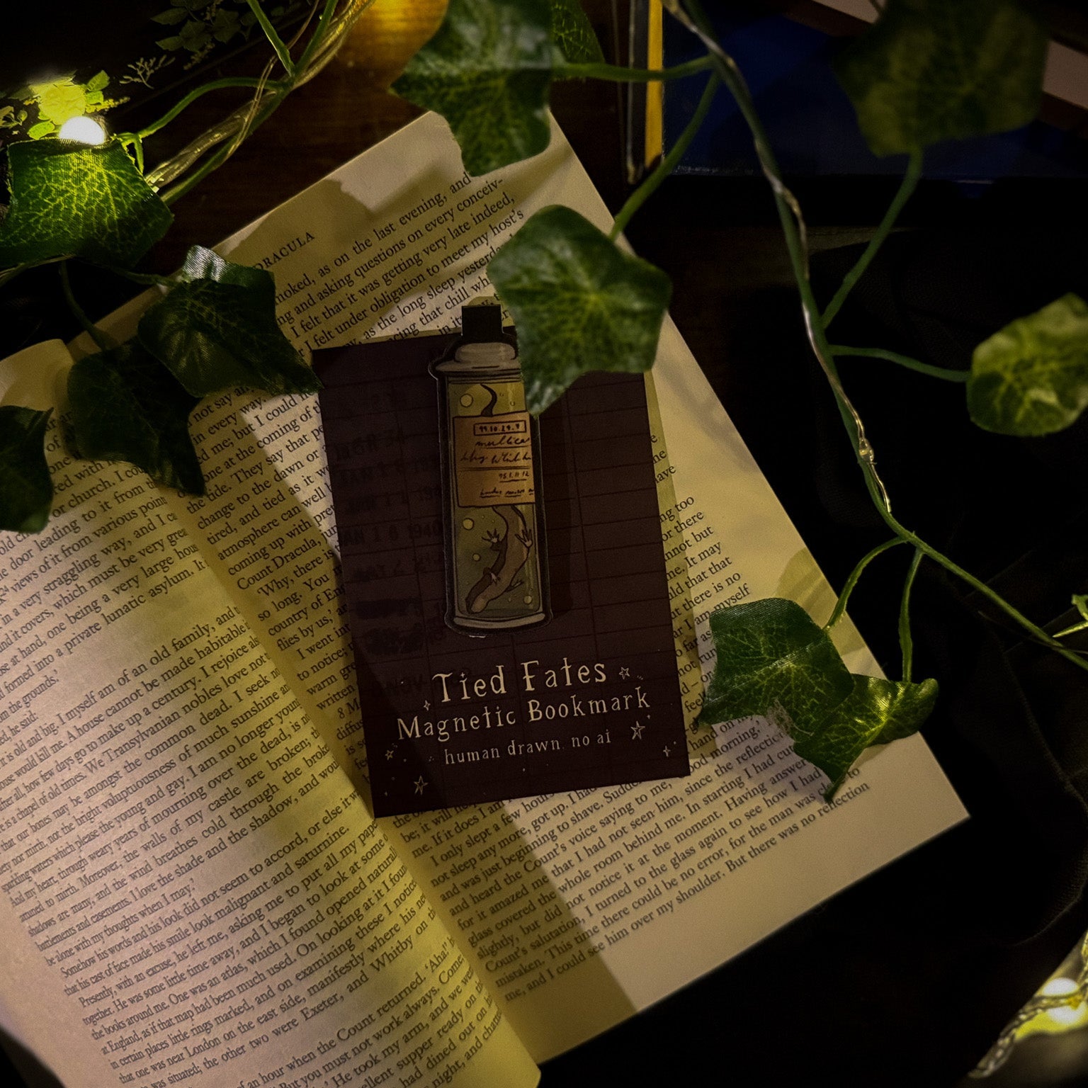 Oddity Jar Magnetic Bookmark - Preserved Curiosity Edition by Tied Fates