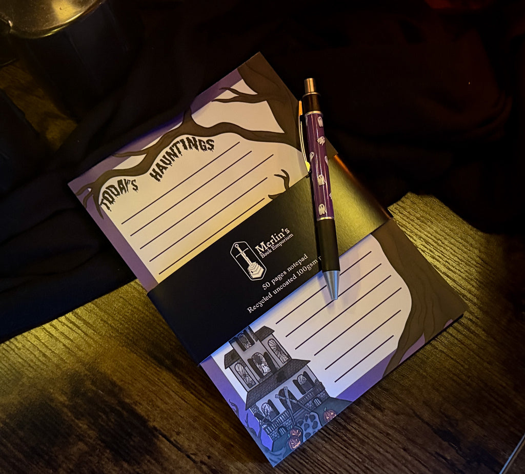 Today's Hauntings A5 Notepad