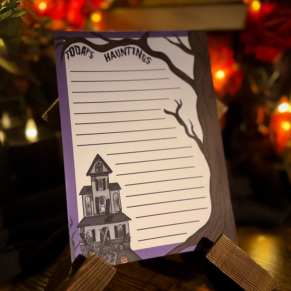 Today's Hauntings A5 Notepad