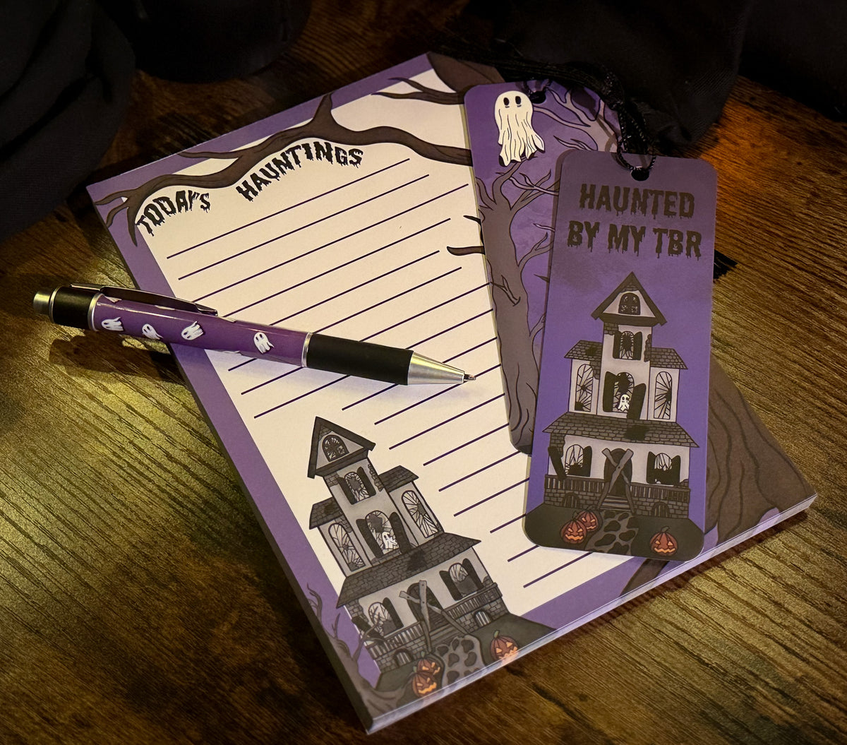 Haunted by my TBR Bookmark