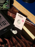 "Reading Ghost" Kindle/Kobo Charm