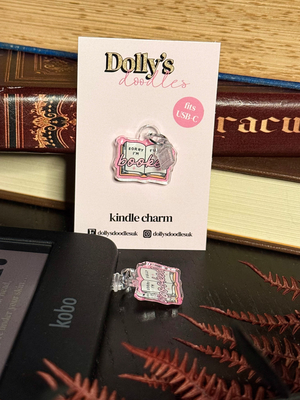 "Fully Booked" Kobo/Kindle Charm