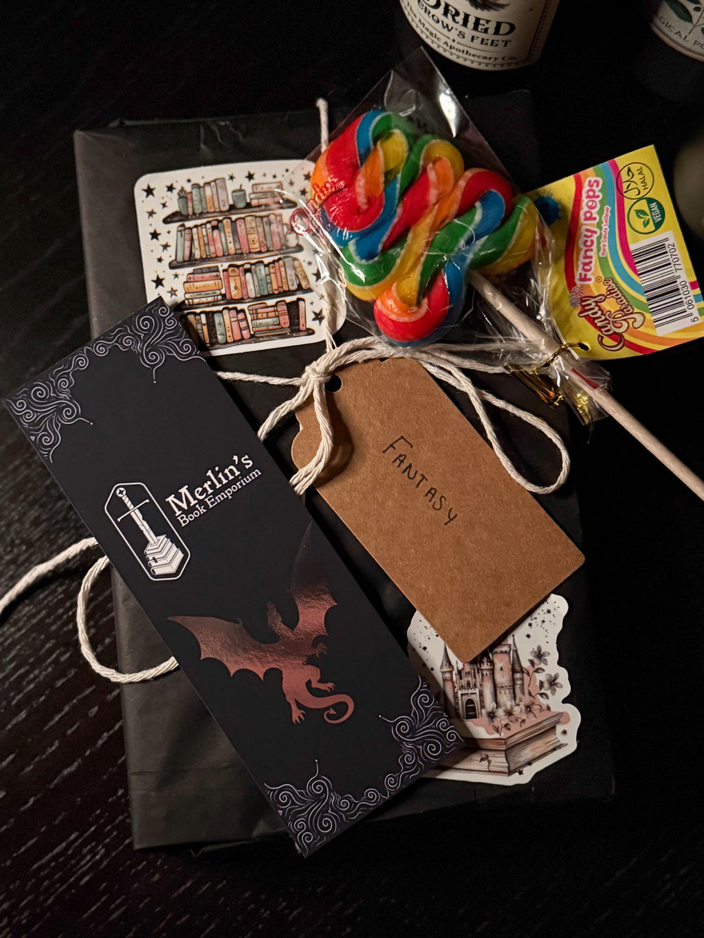 Merlin's Mystery Fantasy Book