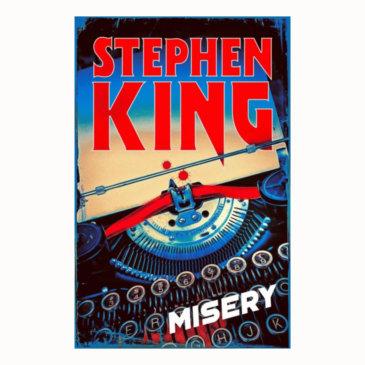 Misery by Stephen King (Retro Paperback Edition)