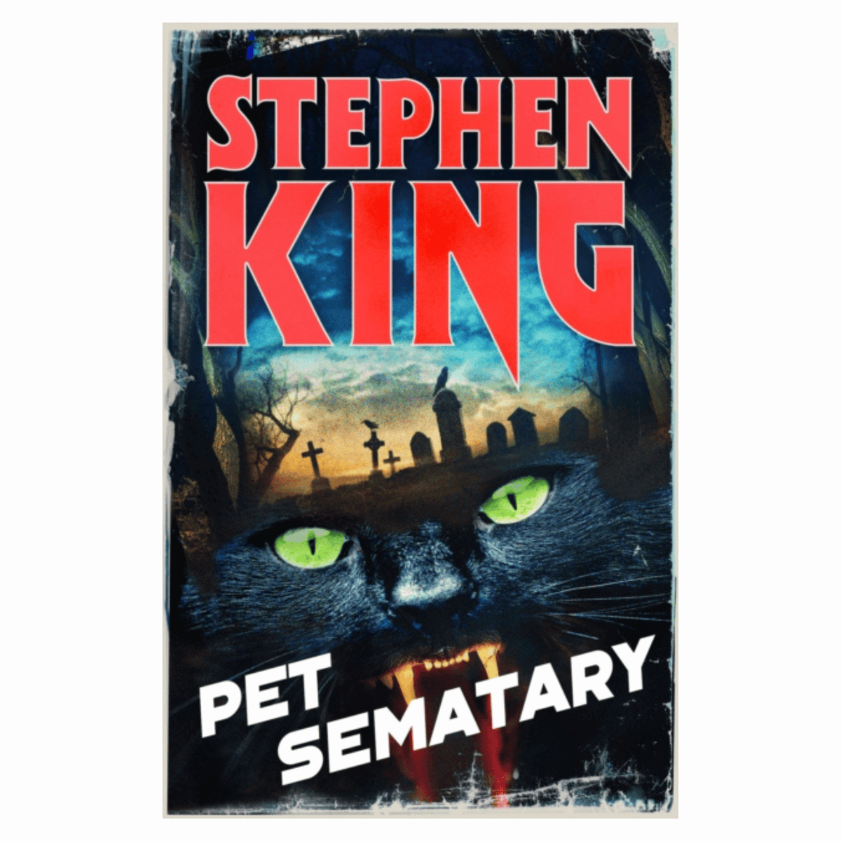 Pet Sematary by Stephen King (Retro Paperback Edition)