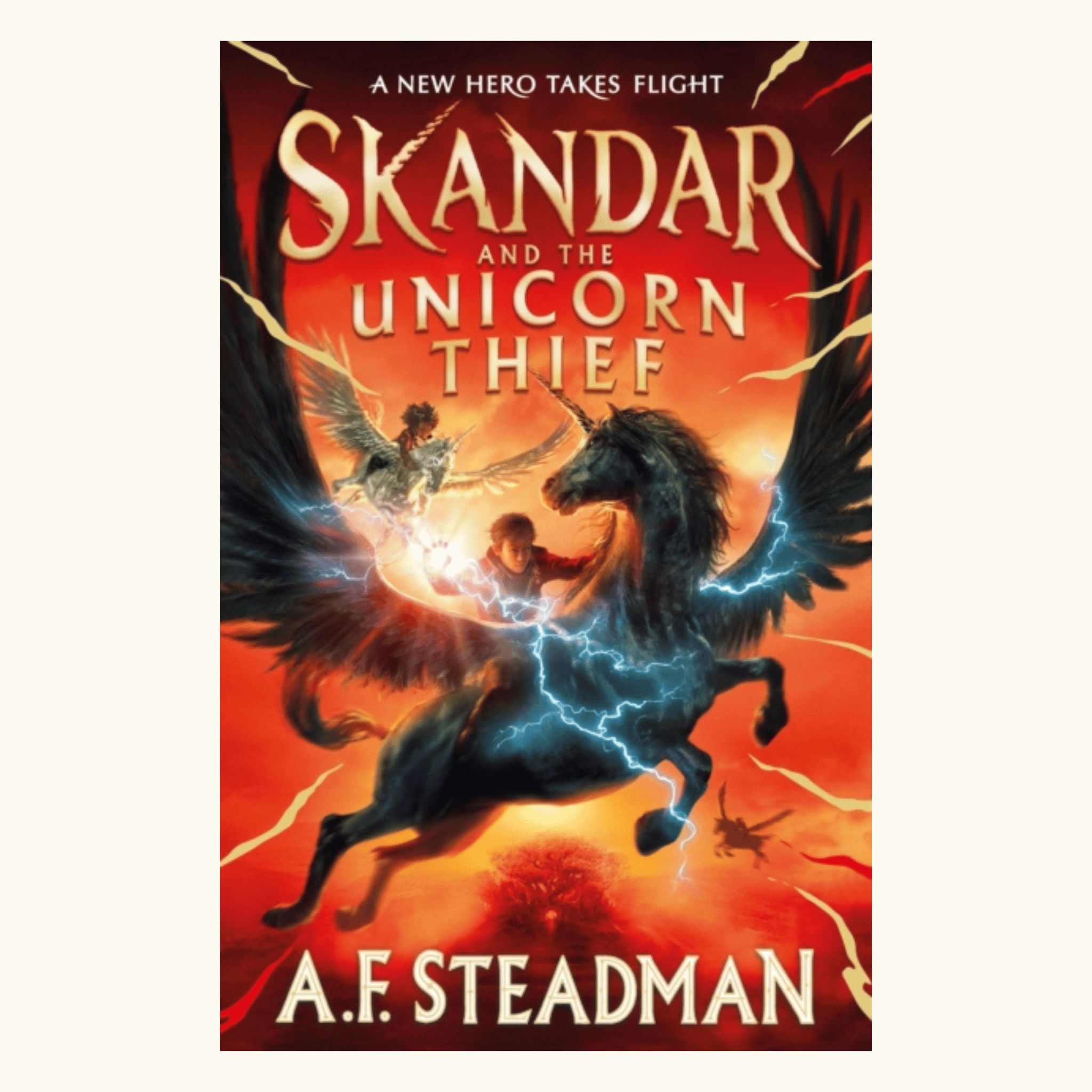 Skandar and the Unicorn Thief by A. F. Steadman (Book 1)