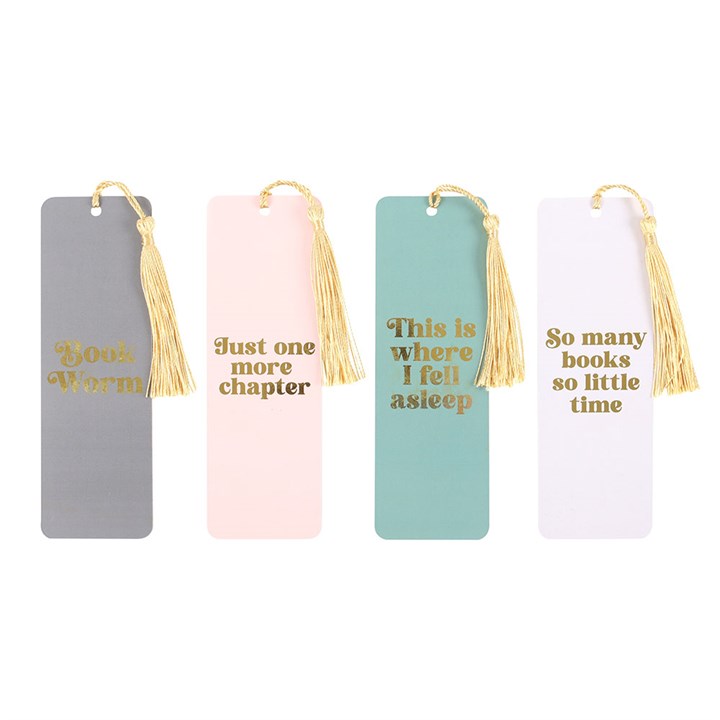 The Book Club Tassle Bookmarks